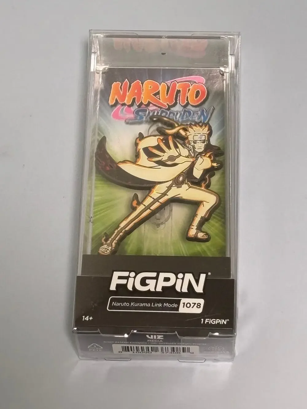 FiGPiN Naruto Shippuden - Naruto Kurama Link Mode #1078 LE 1000 ECCC Exclusive